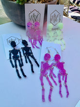 Skeleton Acrylic Earrings