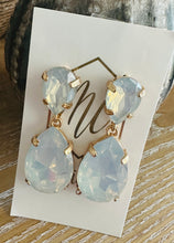 Jeweled waterdrop earring