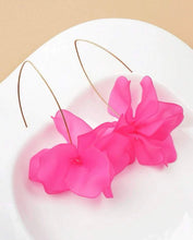 Drop Petal Flower Earrings