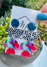 Wild Colorful Statement Earrings