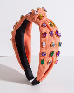 Multicolor Jeweled Headband