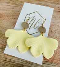 Ginkgo Petal Drop Earrings