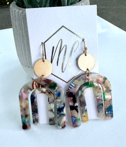 Colorful Arch Earrings