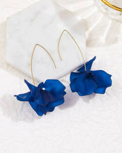 Drop Petal Flower Earrings