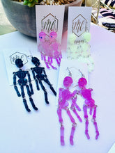 Skeleton Acrylic Earrings