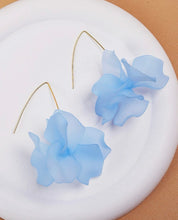 Drop Petal Flower Earrings