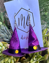 Witch Hat Earrings Halloween