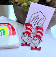 Doctor Seuss Earrings