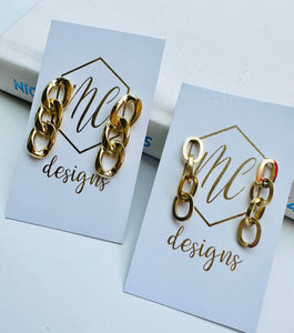 Chain Link Earrings