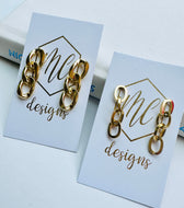 Chain Link Earrings