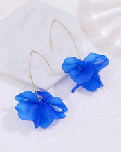 Drop Petal Flower Earrings