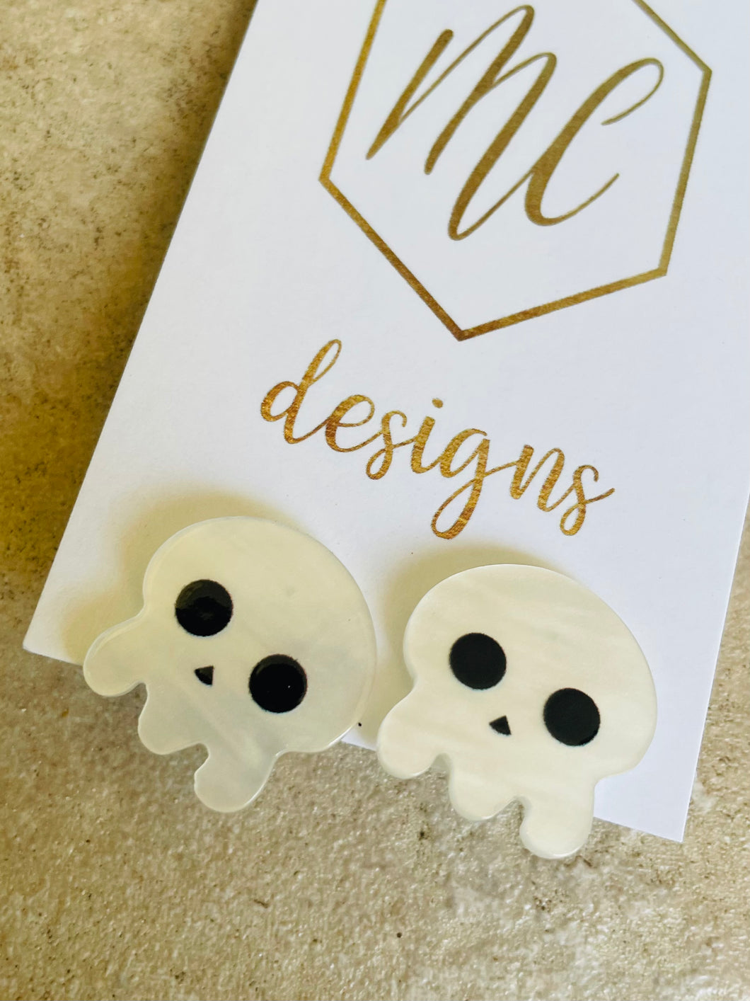 Acrylic Halloween Studs