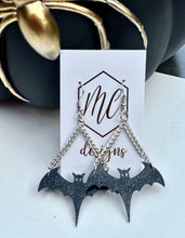 Acrylic Bat Earrings Halloween