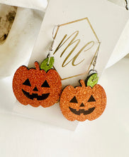 Glitter Halloween Patch Earrings