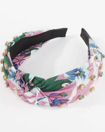 New Summer Jeweled Floral Headbands