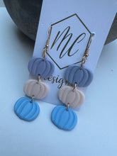 Triple Tiered Pumpkin Earring