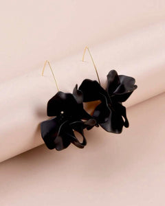 Drop Petal Flower Earrings