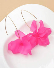 Drop Petal Flower Earrings