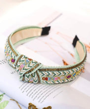 Orinate Woven Jeweled Headband