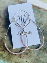 Teardrop Seed Beaded Earrings