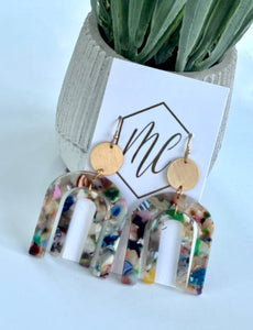 Colorful Arch Earrings