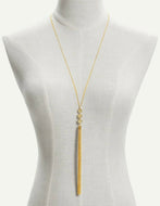 Drop Triple Circle Necklace