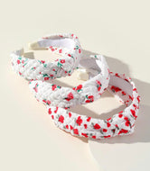 Flower Quilted Headband