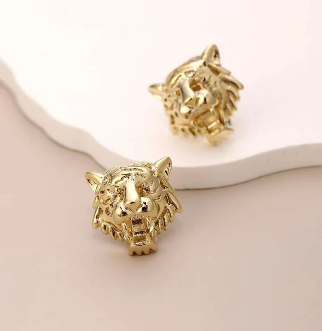 Tiger Studs 3-d