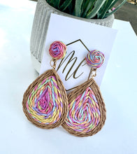 Rattan Vacay Braided Drop Earrings