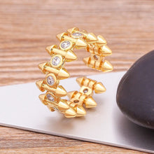 Adjustable Rhinestone Rings