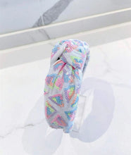 Triangle Sequin Knot Headband