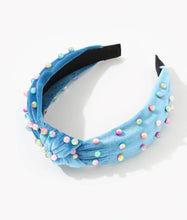 Kid’s Velvet Pearl Knot Headbands no