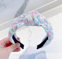 Triangle Sequin Knot Headband