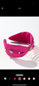 Wide Flat Starburst Headband