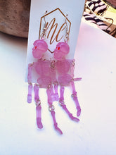 Skeleton Acrylic Earrings