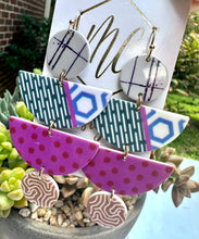 Wild Colorful Statement Earrings