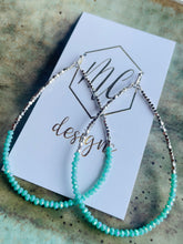 Teardrop Seed Beaded Earrings