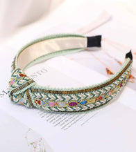 Orinate Woven Jeweled Headband