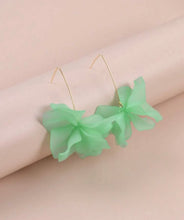 Drop Petal Flower Earrings