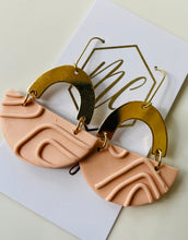 Abstract Clay Polymer Earrings