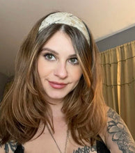 Gold Glitter Accented Headband