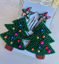 Beaded Christmas Trees