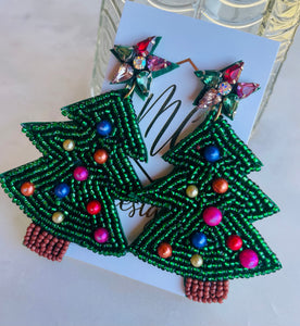 Beaded Christmas Trees