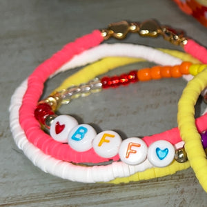 Fun Encouragement Beaded Bracelet Sets