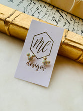 Rhinestone Stud Earrings