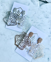 Bulldog Filigree Earrings