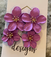 Double Flower Earring