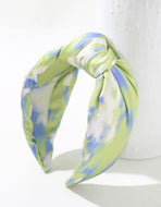 Tie Dye Wide Knot Headband