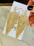 Dainty Fancy Rhinestone Earrings