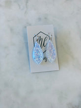 Elegant Glitter Raindrop Earrings
